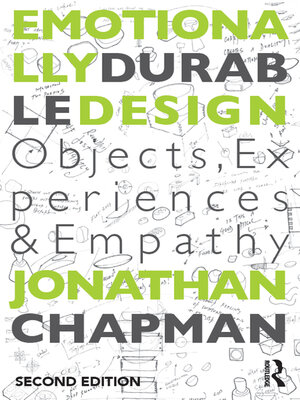 cover image of Emotionally Durable Design